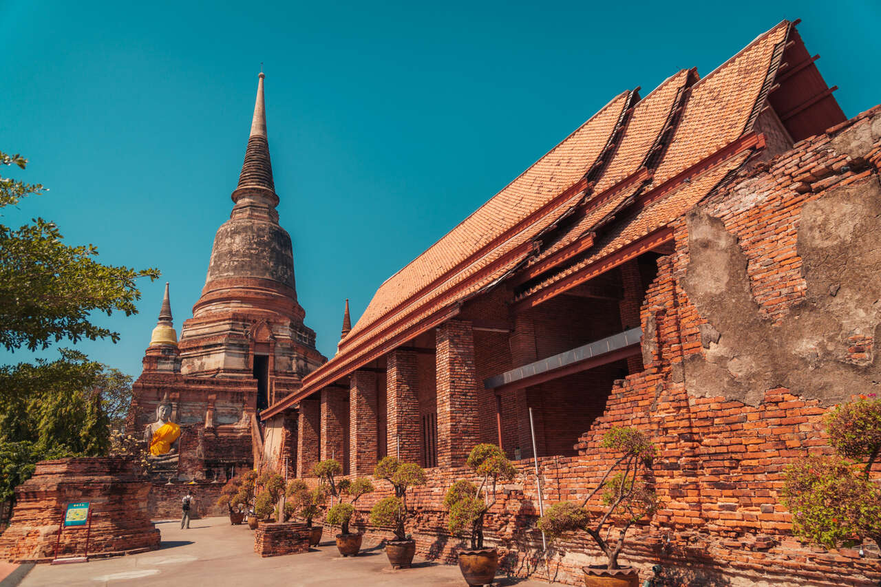 Start your journey with Ayutthaya’s vibrant glow
